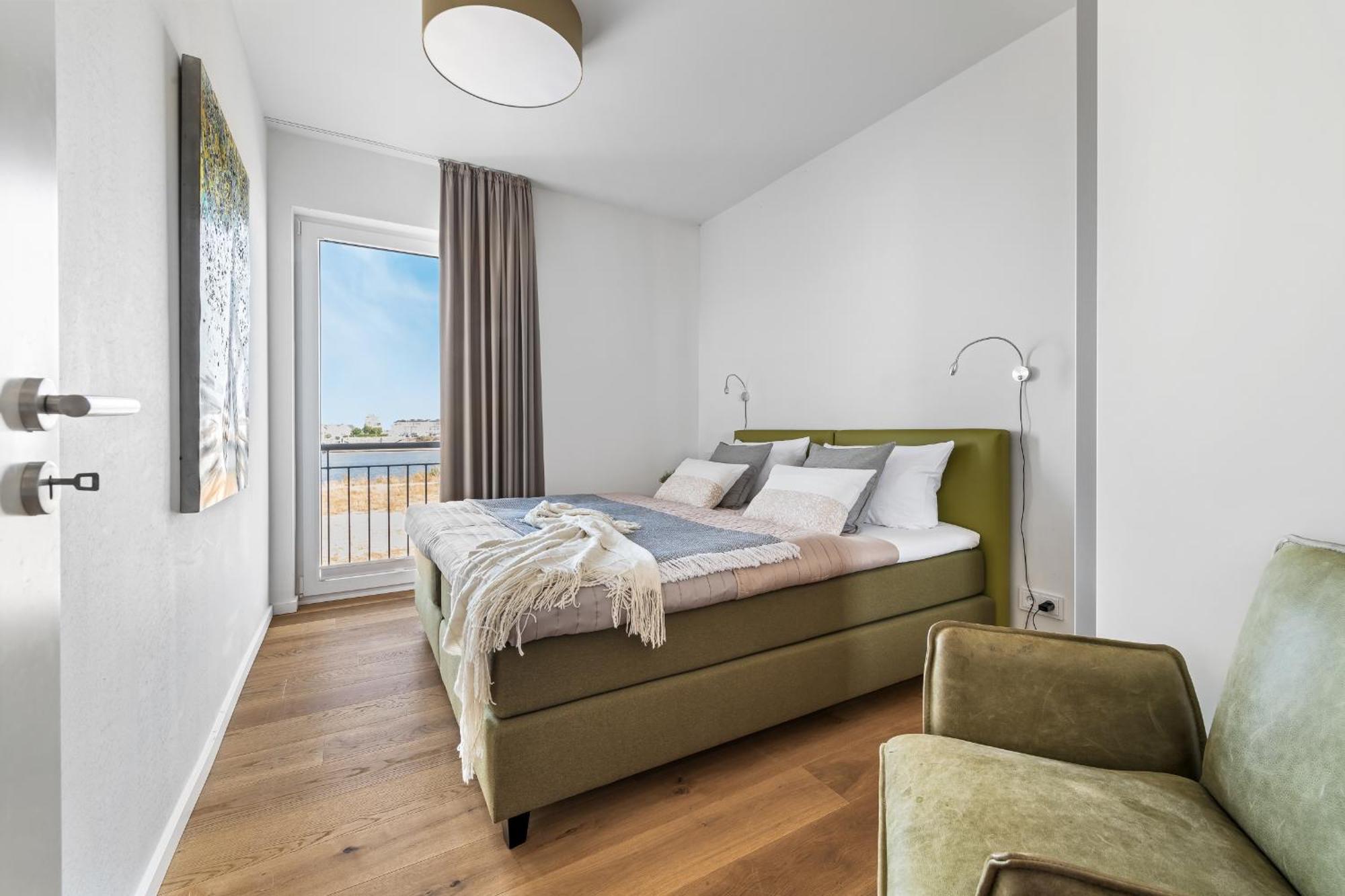 Ferienwohnung Ocean Star- 1 OG, Balkon, Hafenblick, Kamin Olpenitz Exterior foto