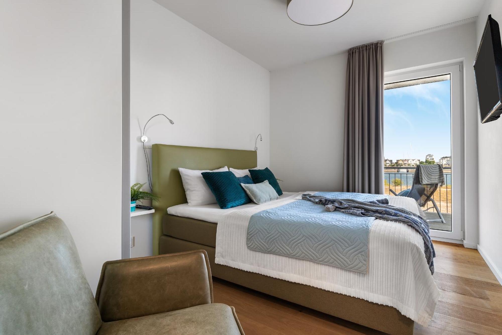 Ferienwohnung Ocean Star- 1 OG, Balkon, Hafenblick, Kamin Olpenitz Exterior foto